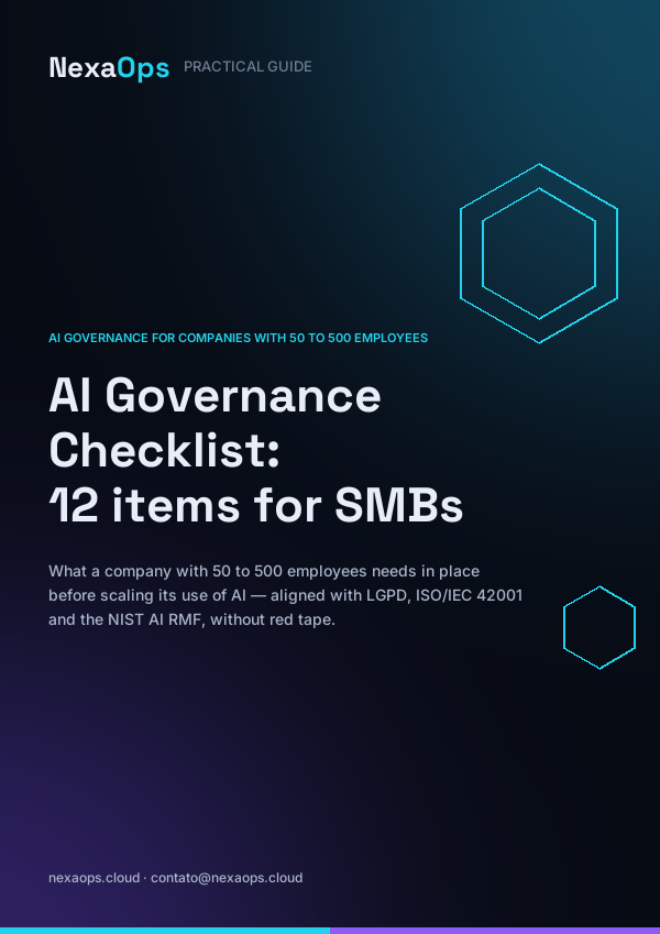 AI Governance Checklist cover